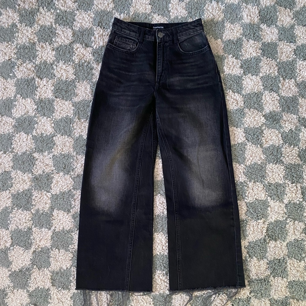 Frank & Oak Nina Wide Leg Jean